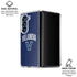 Villanova University Wildcats Black Galaxy Z Fold6 Clear Case